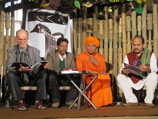 Gladson at  the New Delhi World Book Fair